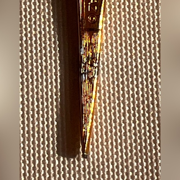 Vintage Jomaz Pavé Rhinestone lightning bolt Supernova Starburst Brooch Pin - Picture 4 of 10